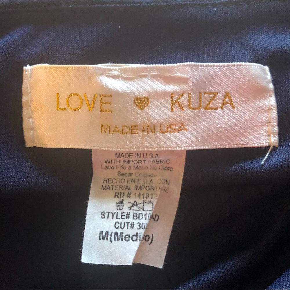 Love Kuza Navy Umbrella Shift Dress. - Picture 11 of 12